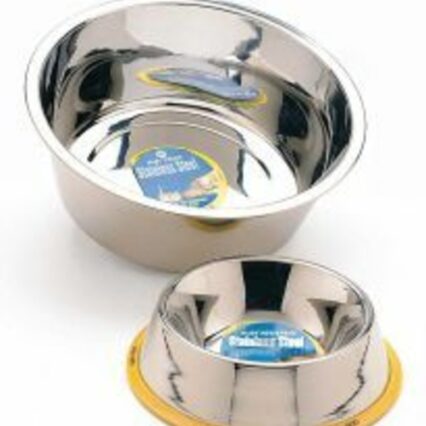 Ethical Ss® Dishes Stns Steel Mirror Pet Dish 5 Quart