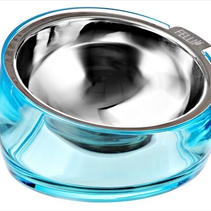 Felli® Pet 50Z Oblik 5.5 In. Pet Bowl Sapphire