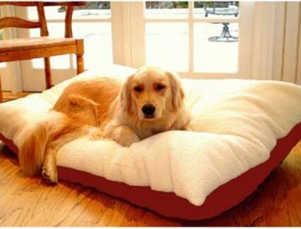 Majestic Pet® 42x60 Extra Large Rectangle Pet Bed- Red